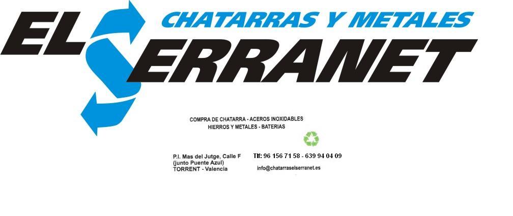 LOGO NUEVO SERRANET 1 - Chatarras y metales El Serranet